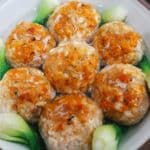 蟹粉狮子头 Pork Balls with Crab Sauce
