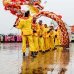Spring Festival Dragon Dance Photo by Meng Xiaodong