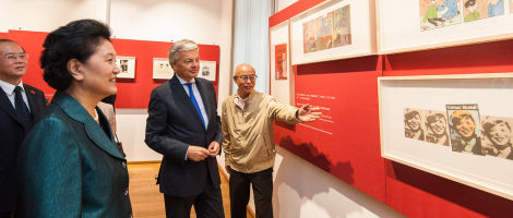 Liu Yandong, Didier Reynders