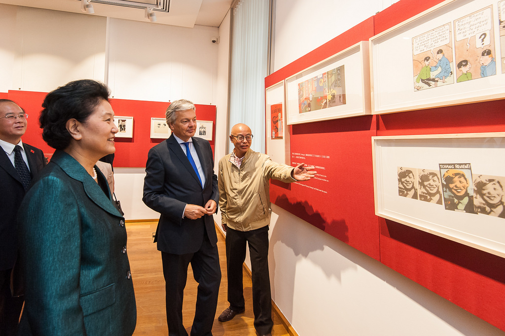 Liu Yandong, Didier Reynders