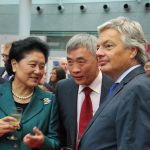 Liu Yandong, H.E. Qu Xing, Didier Reynders