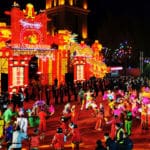 Dragon Festival Lanterns Celebrate Spring Festival Photo by Liu Debin