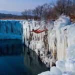 Mudanjiang Jingbo Lake Icefall Diving