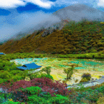 黄龙五彩池景区 Five-Color Pond, Huanglong Scenic Area