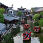 Canal of the ancient town of Taierzhuang
