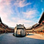 The Grand Canal Intangible Culture Expo Park in Taierzhuang Ancient Town