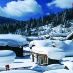 China Snow Town